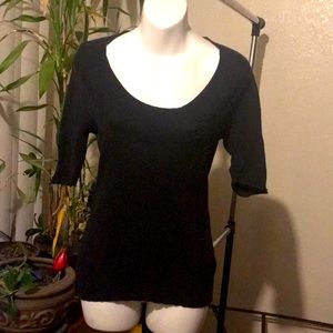 Anthropologie VASIA scoop neck top